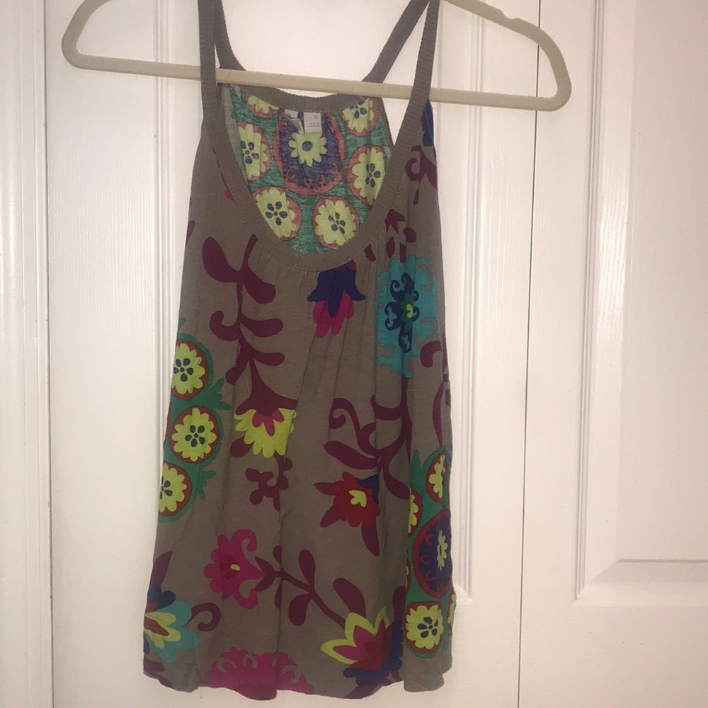 Old Navy Floral Print Tank Top